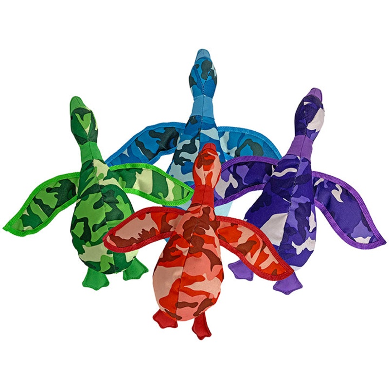 Multipet Camouflage Ducks Plush Dog Toy Assorted Colors 13