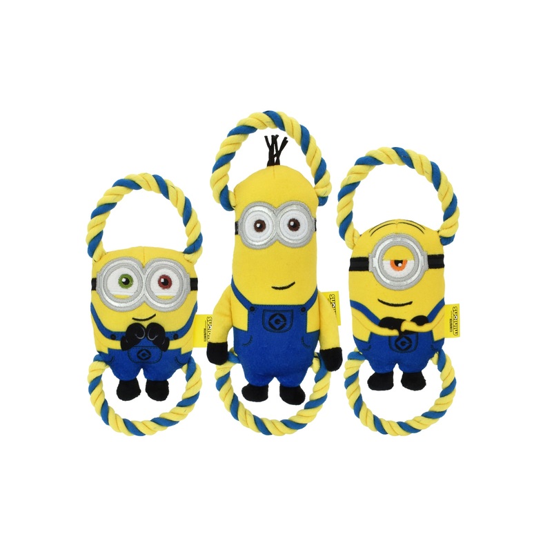 Multipet Minion Double Tug Dog Rope Toy Assrt. 10