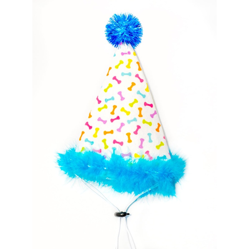 Multipet Party Hat Blue Large