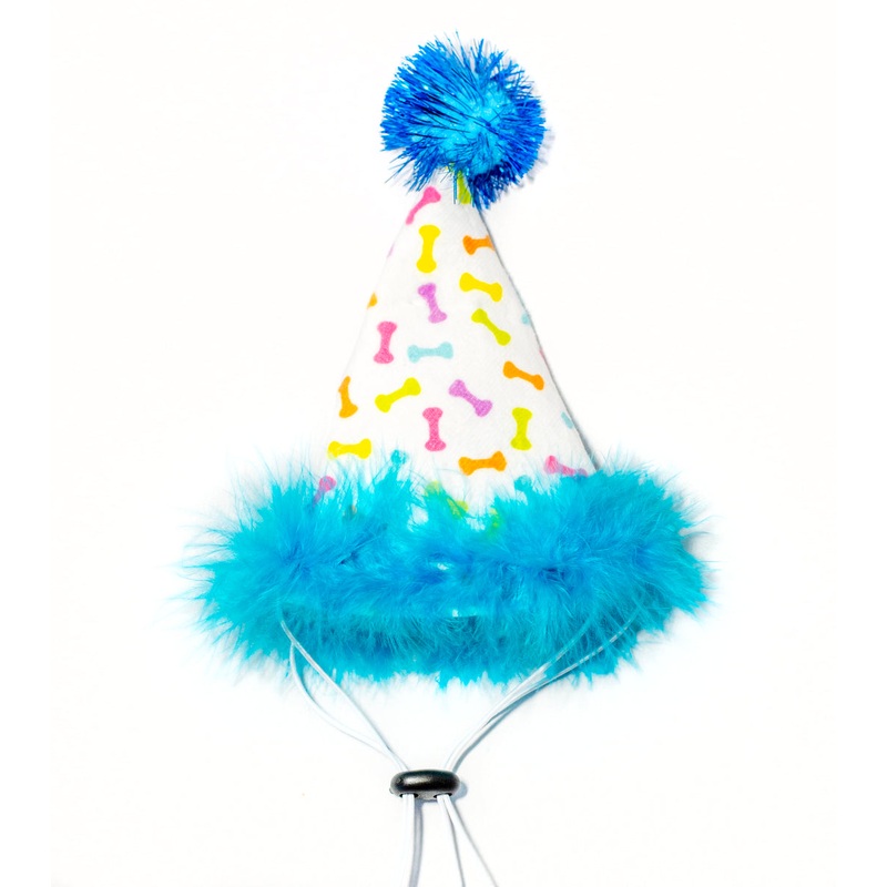 Multipet Party Hat Blue Small