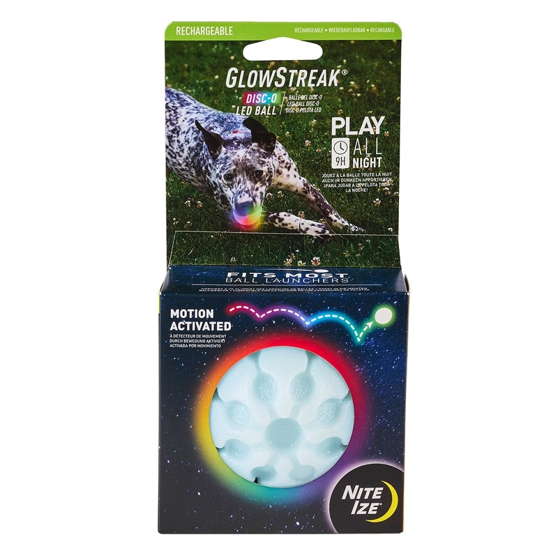 Nite Ize GlowStreak Rechargeable LED Ball – Disc-O