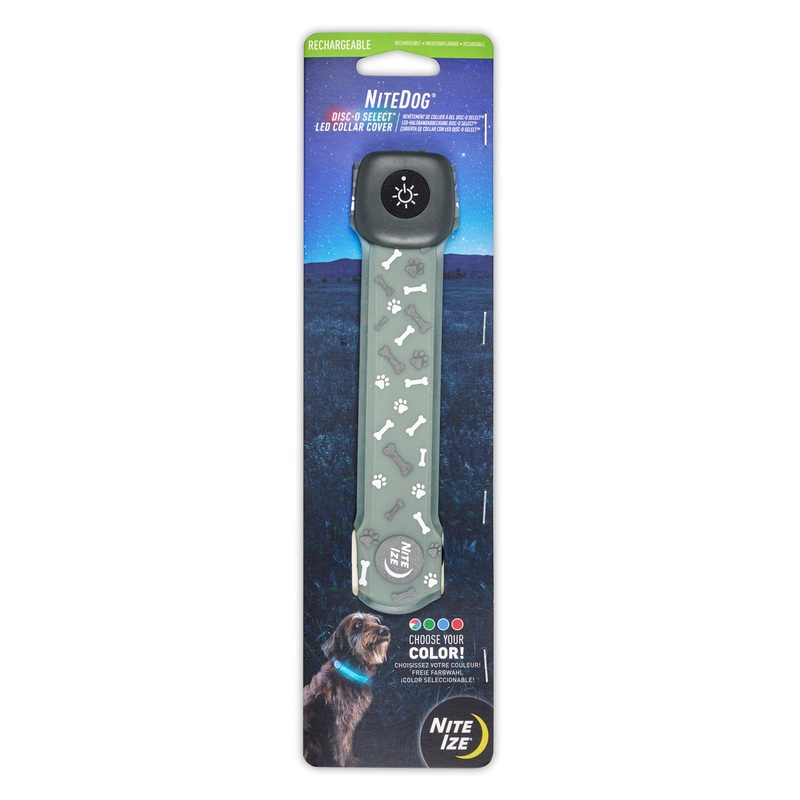 Nite Ize NiteDog Rechargeable LED Collar Cover – Disc-O Select