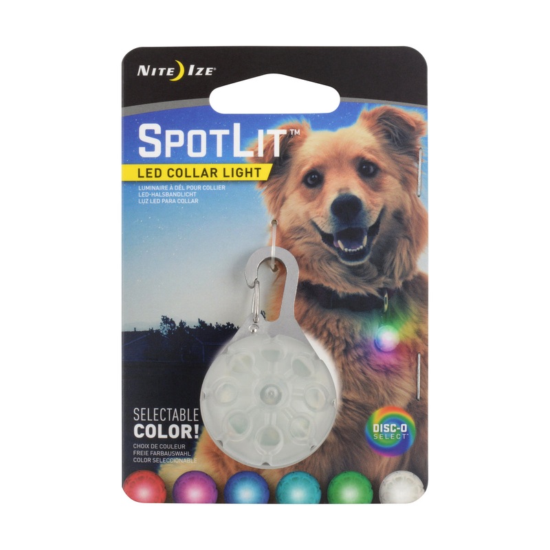 Nite Ize SpotLit Collar Light – Disc-O Select