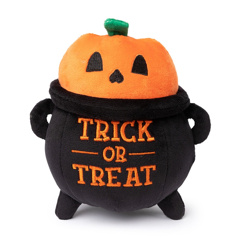FuzzYard Dog Toy Trick Or Treat Cauldron
