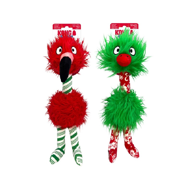 KONG Holiday Comfort Bird Assorted Md