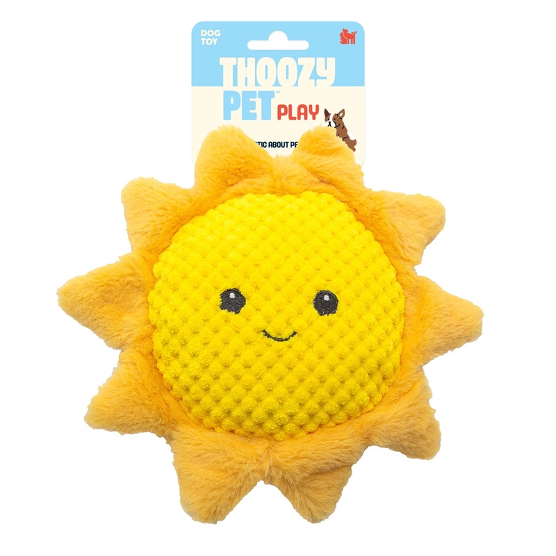 ThoozyPet Sun Plush Dog Toy 8
