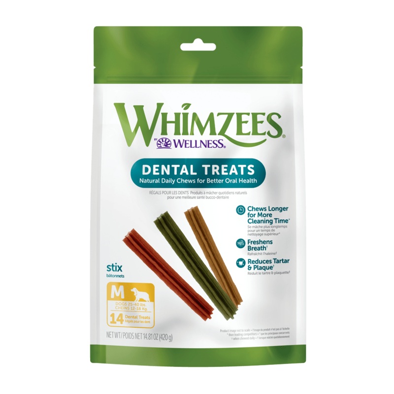 Whimzees Stix Dental Chews Dog Treats