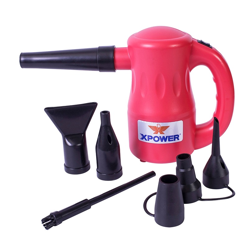 XPOWER B-53 Airrow Pro Multipurpose Home Pet Dryer, Duster, Air Pump, Blower – Pink