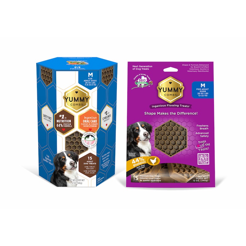 Yummy Combs Dental Dog Treats|X-Small|Small|Medium|Large|X-Large