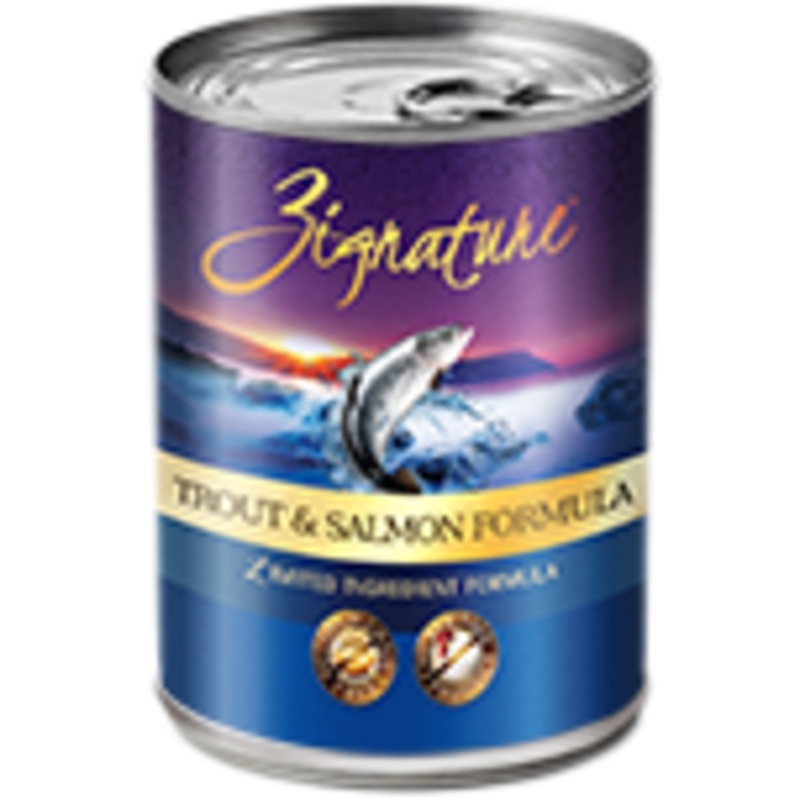 Zignature Trout And Salmon Canned Dog Food