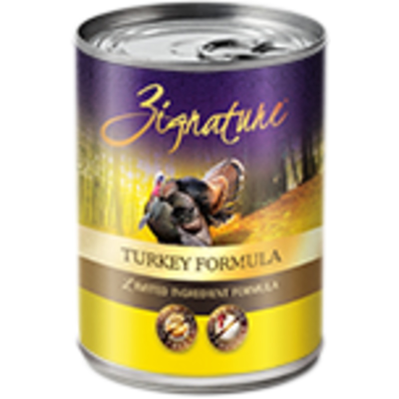 Zignature Turkey Canned Dog Food