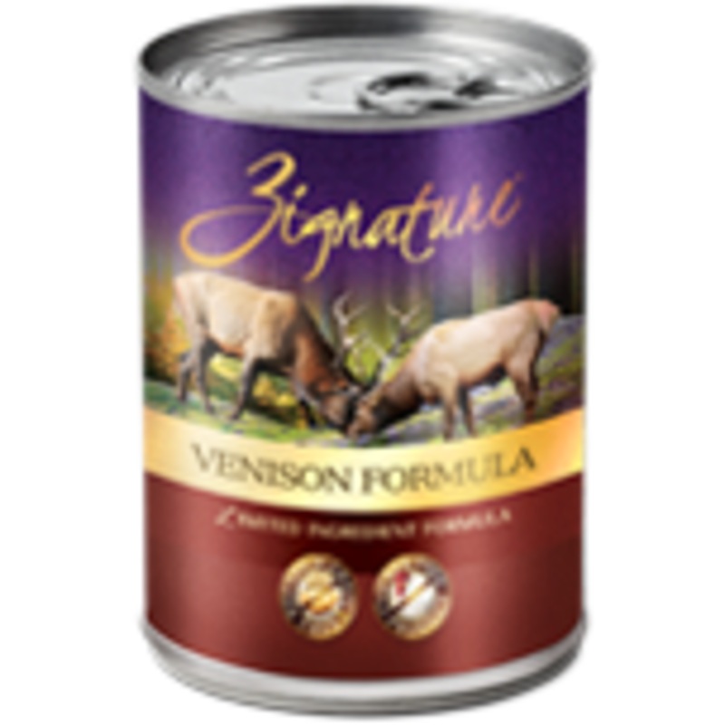 Zignature Venison Canned Dog Food