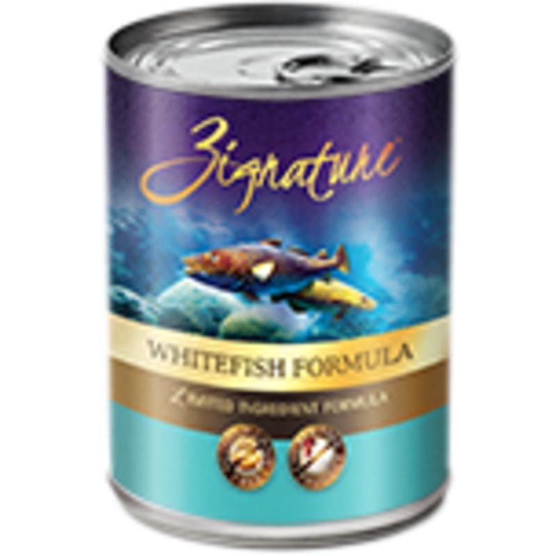 Zignature Whitefish Canned Dog Food