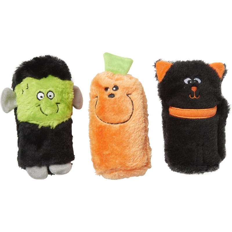 Zippy Paws Halloween Squeakie Buddies – Pack of 3 Dog Toys