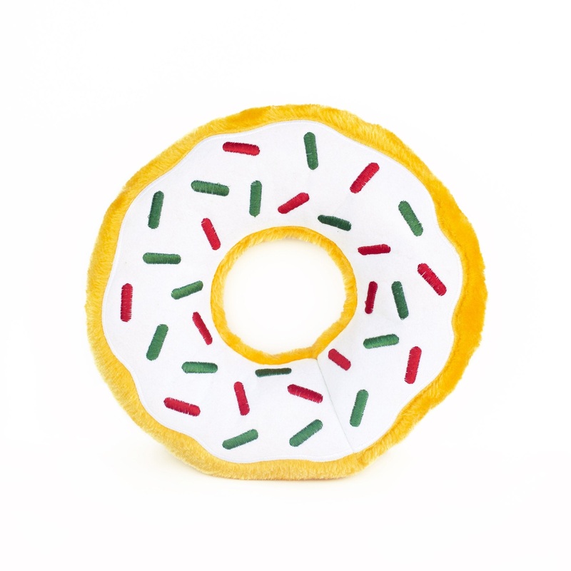 Zippy Paws Jumbo Donuts Peppermint Dog Toy
