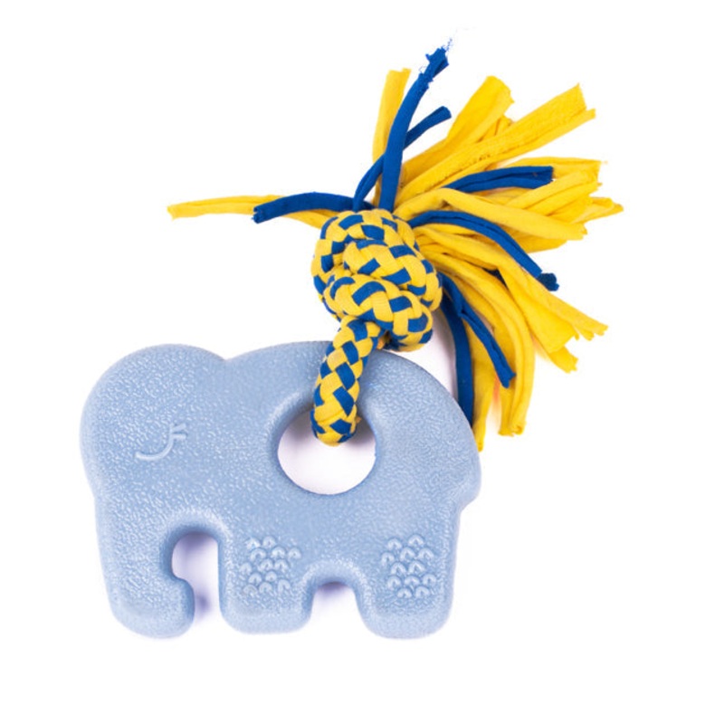 Zippy Paws Zippytuff Teetherz Elliot the Elephant Dog Toy