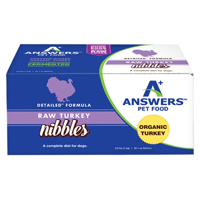 Answers Detailed Formula Turkey Raw Dog Food