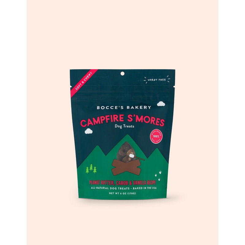 Bocce’s Bakery Campfire S’Mores Soft & Chewy Dog Treats