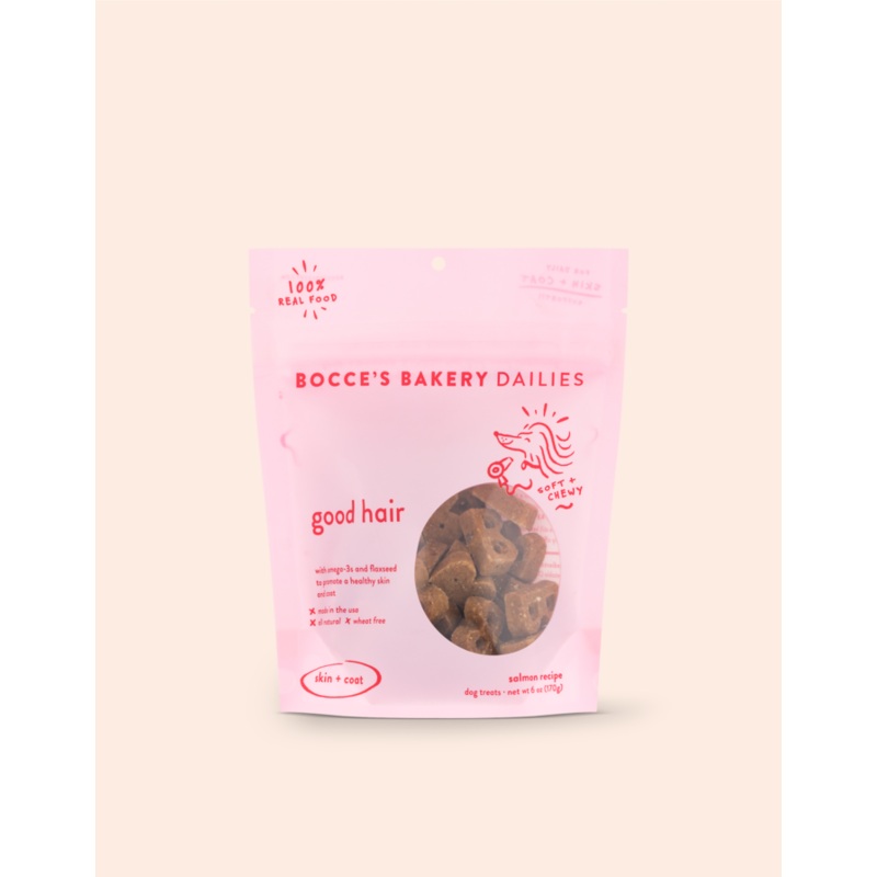 Bocce’s Bakery Dailies Good Hair Soft & Chewy Dog Treats