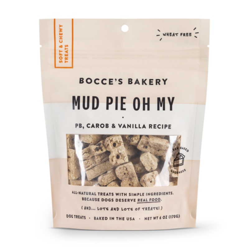 Bocce’s Bakery Mud Pie Oh My Soft & Chewy Dog Treats