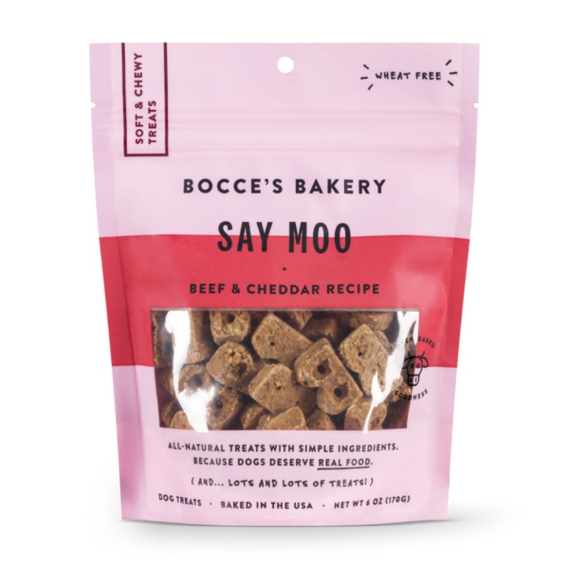 Bocce’s Bakery Say Moo Soft & Chewy Dog Treats
