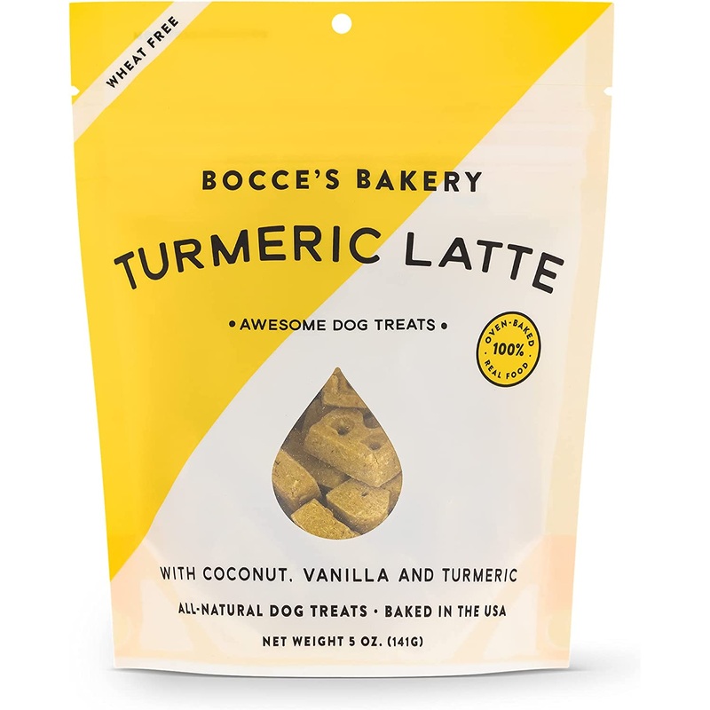 Bocce’s Bakery Turmeric Latte Biscuits Dog Treats
