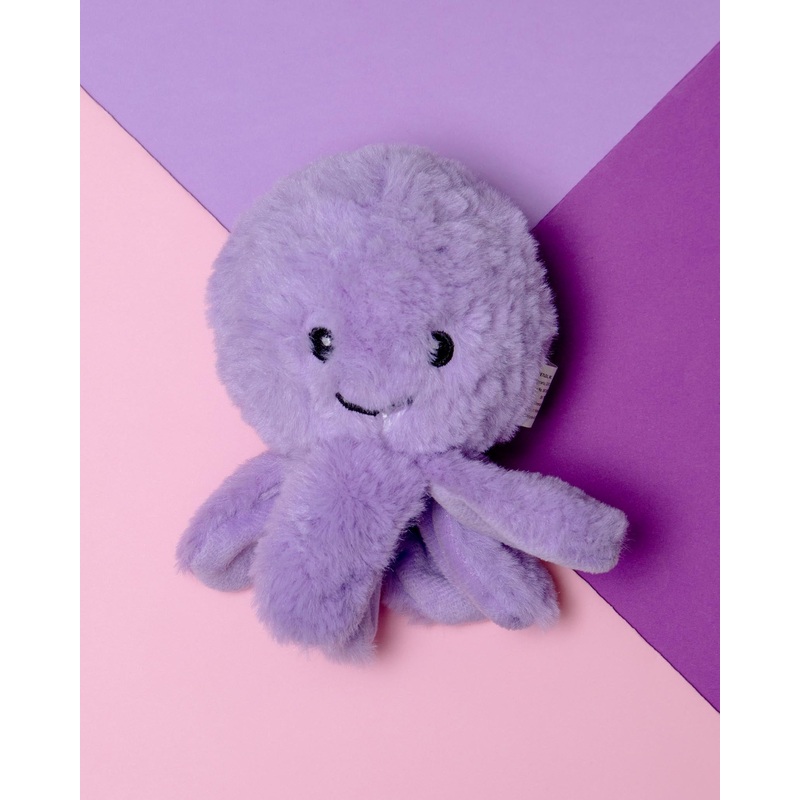 Ez Squeaky Octopus Ball Dog Toy in Violet (4)