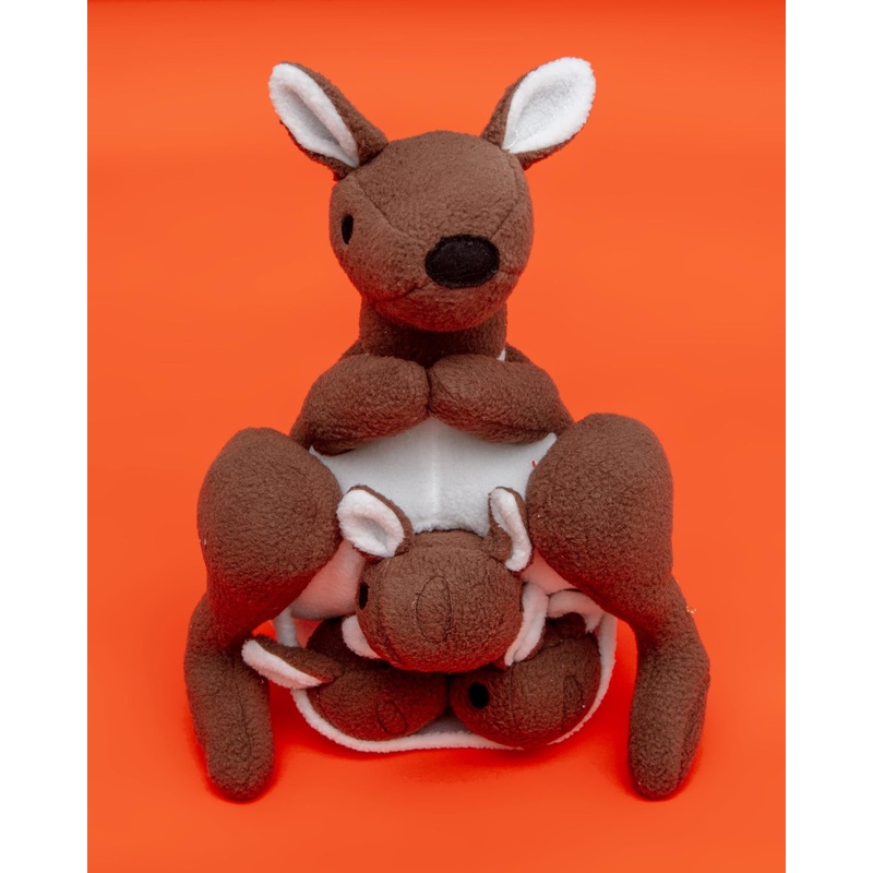 Joey Pouch Dog Snuffle Toy