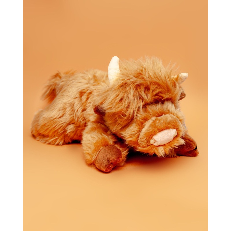 Shaggy the Highland Cow Squeaky Dog Plush Toy