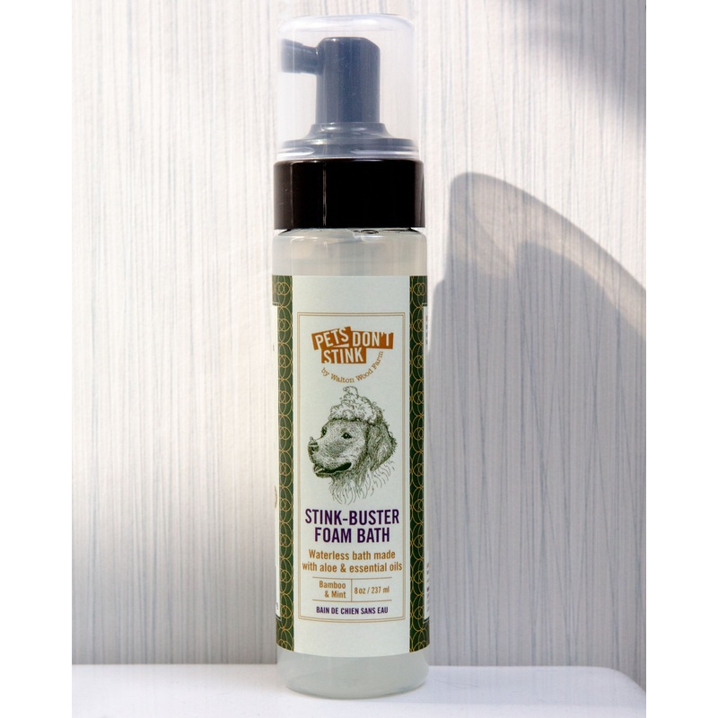 Stink Buster Detangling Waterless Dog Shampoo (Made in the USA)