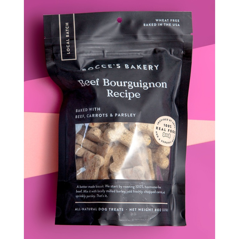 Beef Bourguignon Dog Biscuits