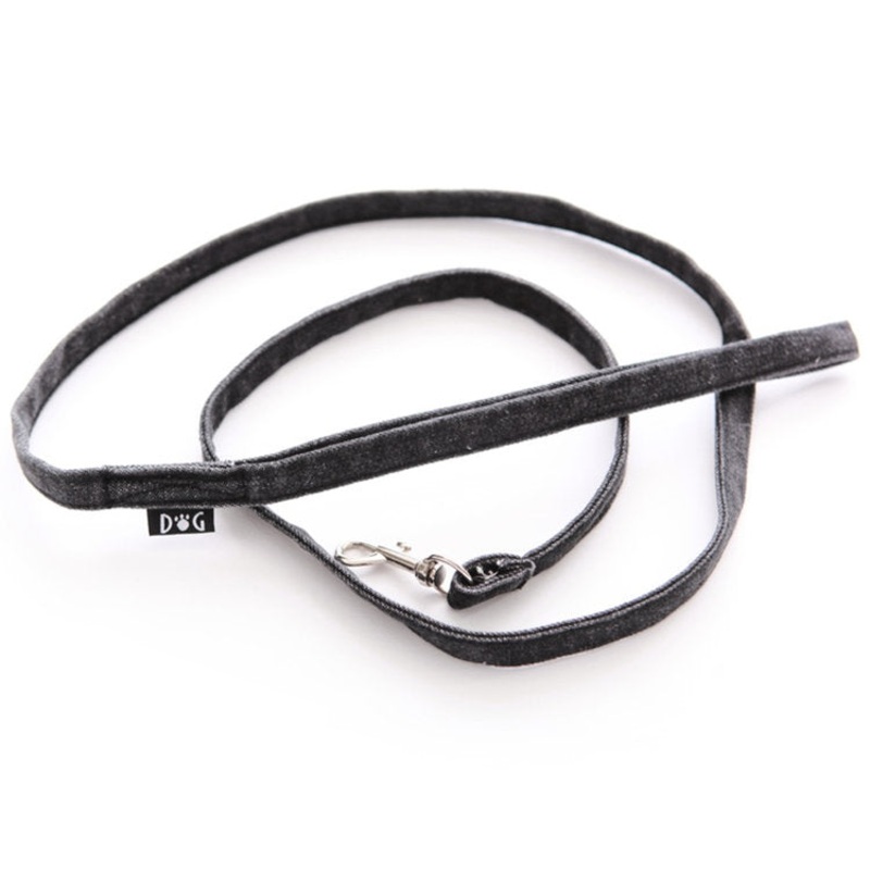 DOG IN THE CLOSET | Black Denim Leash