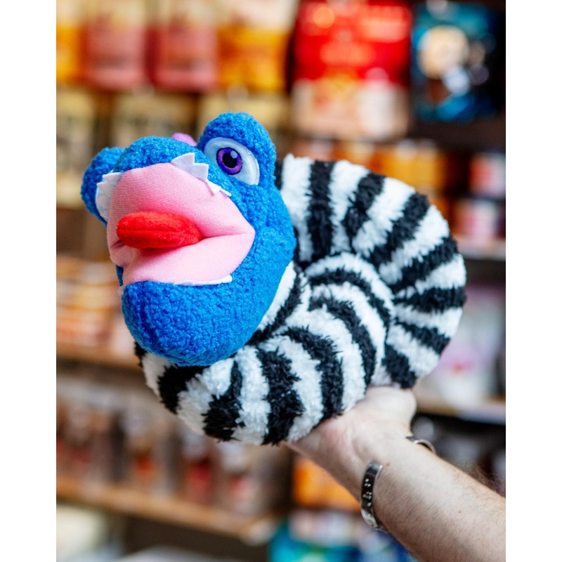 Eyesaur Crinkly Squeaky Dog Toy