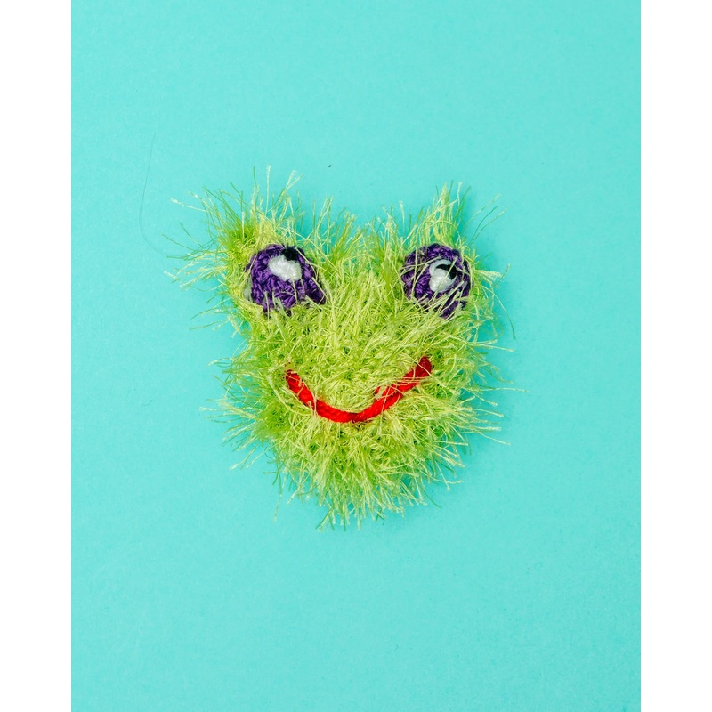 Handmade Frog Ball Squeaky Dog Toy (4)