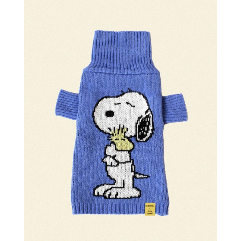 Peanuts Snoopy Dog Sweater in Blue