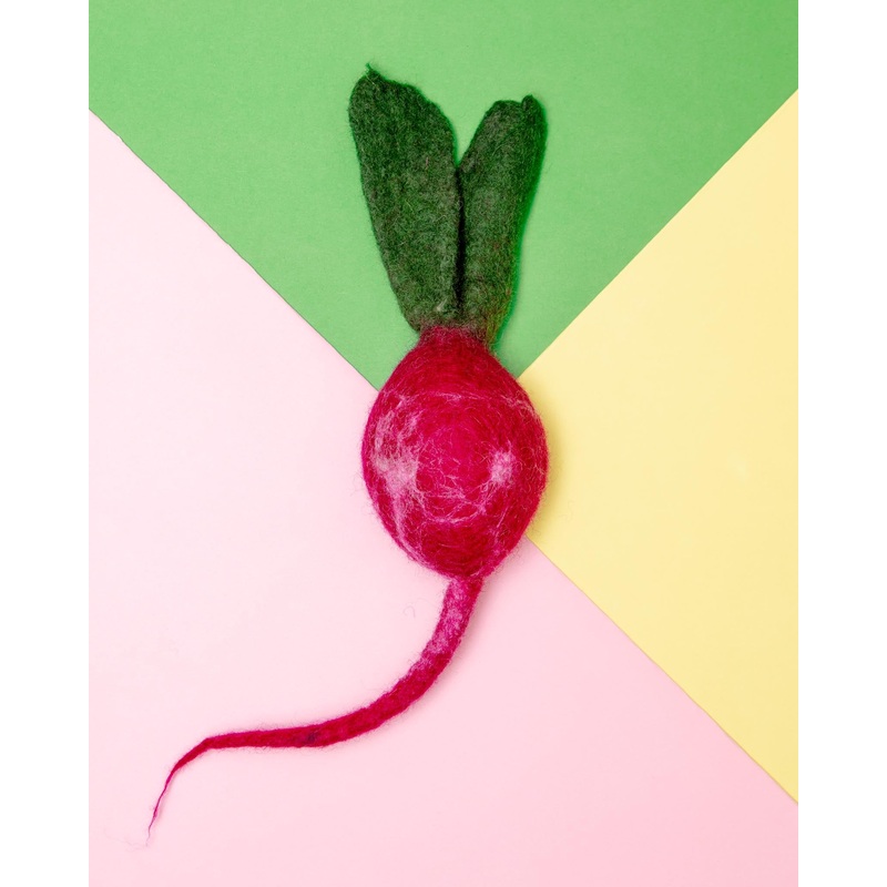Wool Radish Dog Toy