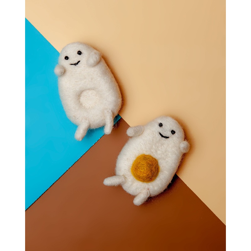 Boiled Wool Egg Dog Toy << FINAL SALE >>