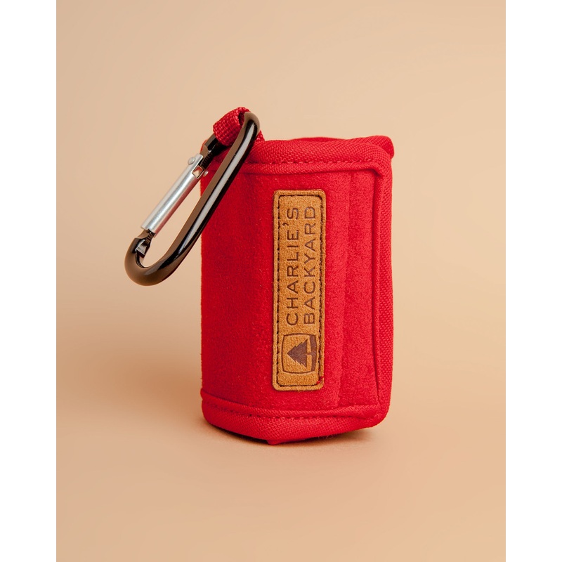 Easy Dog Poo Bag in Red