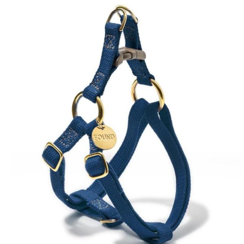 FOUND MY ANIMAL | Cotton Webbing Harness in Indigo