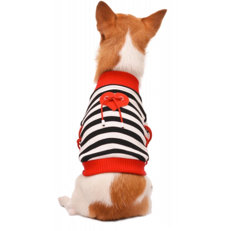 PIESKY | Stripey Heart Top|Small|Medium|Large|XLarge
