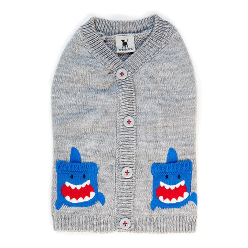 WORTHY DOG | Shark Cardigan|XSmall|Small|Medium|Large|XLarge|XXLarge