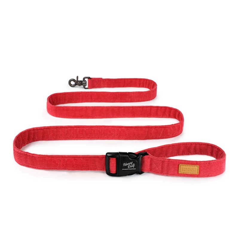 CHARLIE’S BACKYARD | Field Leash in Red