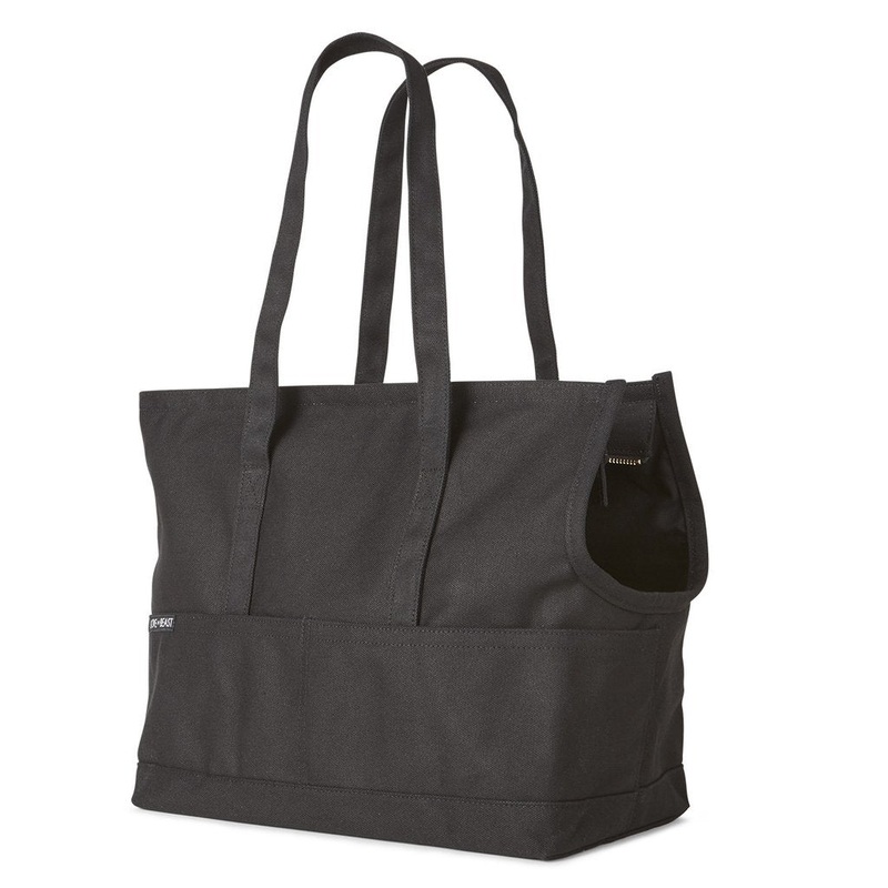 LOVE THY BEAST | Canvas Pet Tote in Black