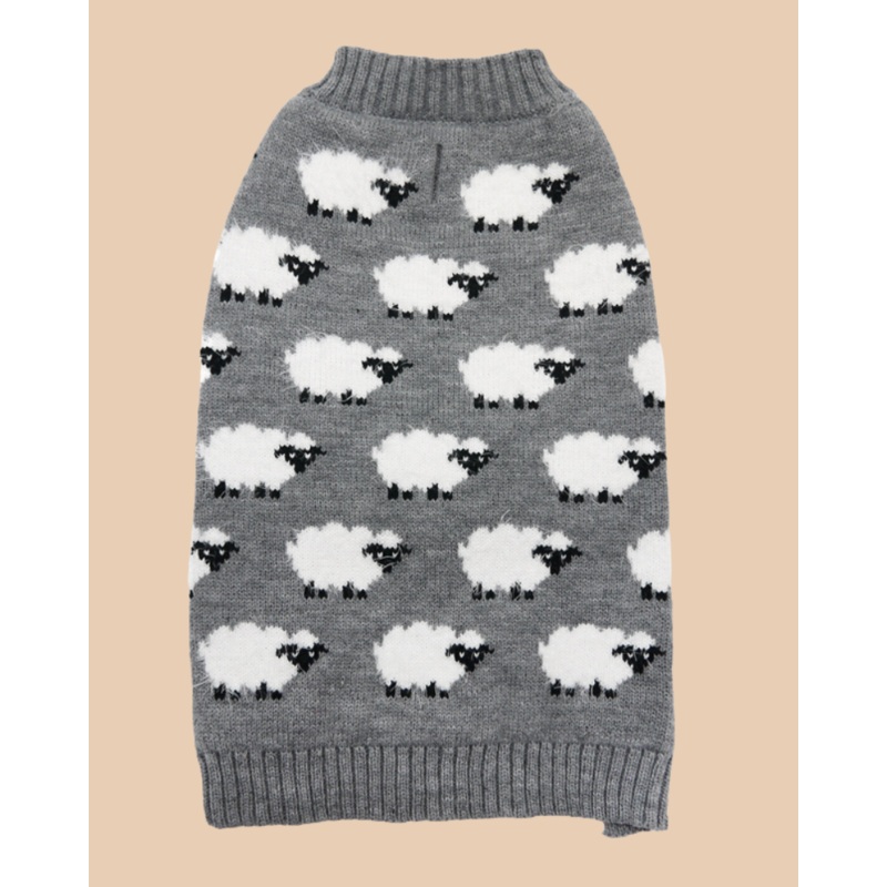 Sweet Sheep Dog Sweater((FINAL SALE))