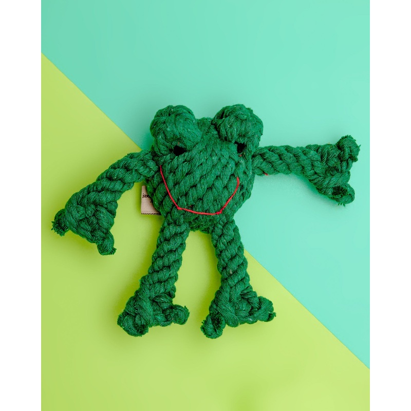 Flip the Frog Rope Toy|Small|Large