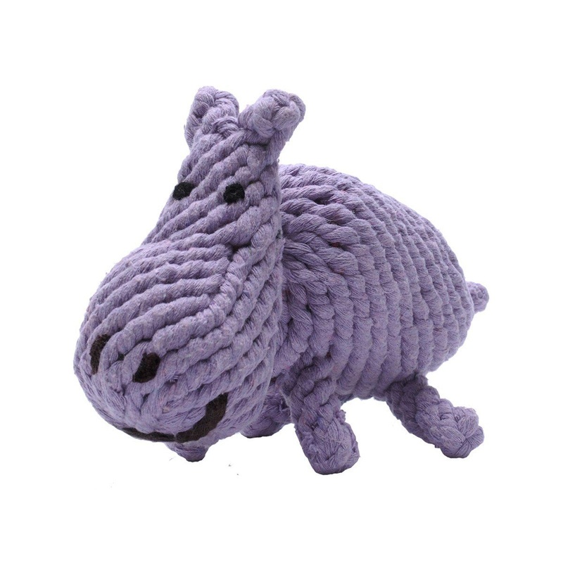 JAX & BONES | Hank the Hippo Rope Toy