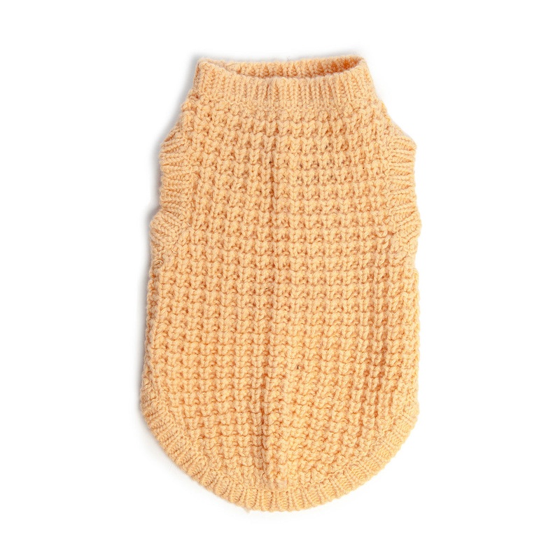 DNY | Chunky Knit Sleeveless Sweater in Summer Peach
