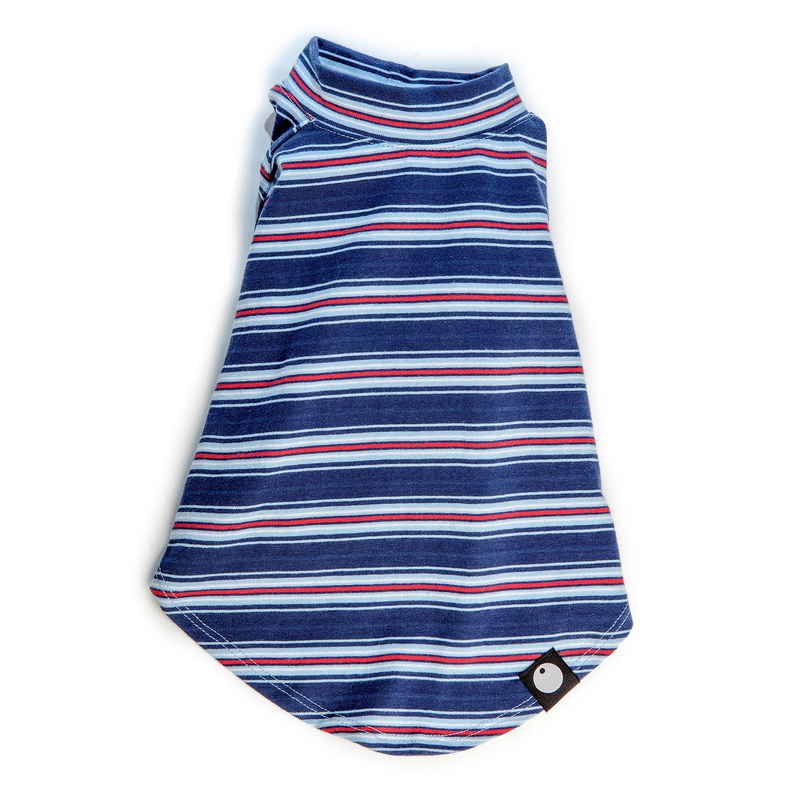 DOG & CO. | Perfect T in Vintage Blue & Red Stripe
