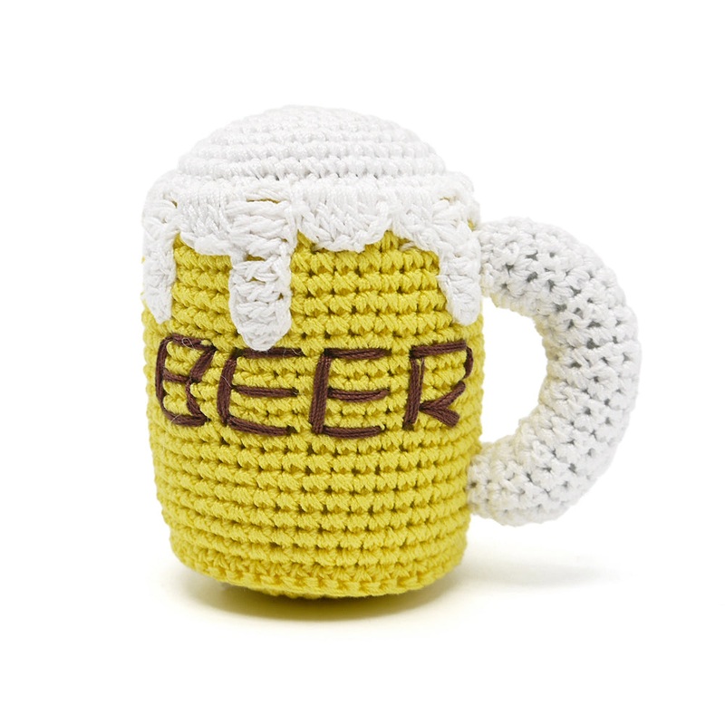 DOGO | Beer Mug Squeaky Toy|One Size