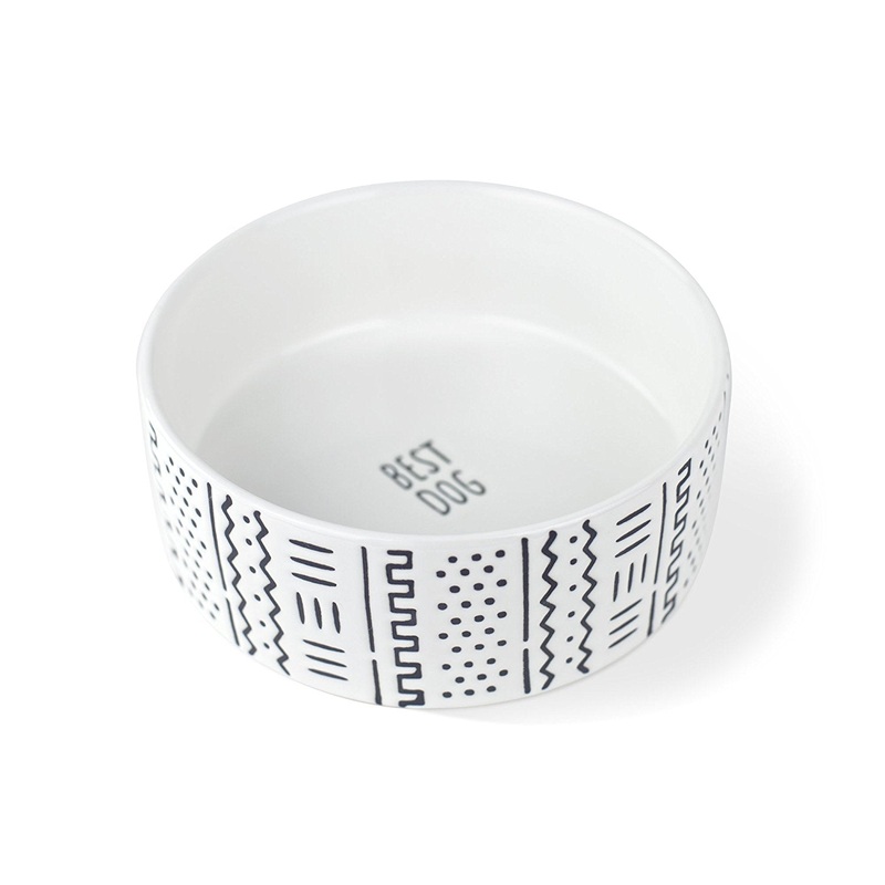 FRINGE STUDIO | Mudcloth Dog Bowl